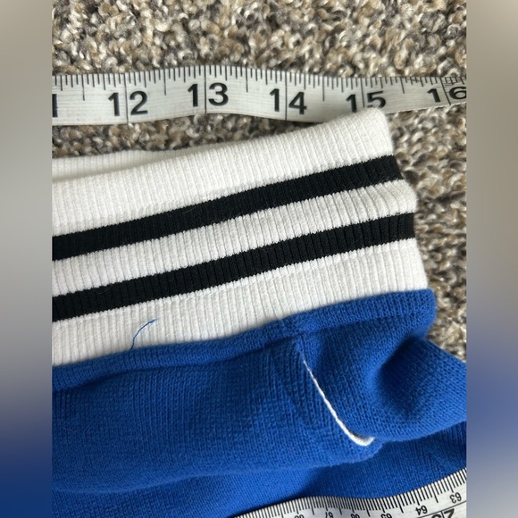 Edgar +  Ash men’s blue jogger with white/black cuffs size small - Picture 5 of 8